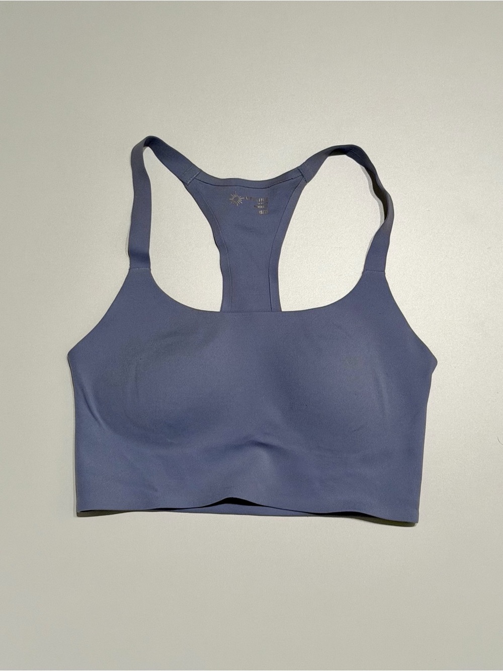 Aerie offline slate blue racer back bra